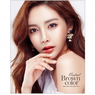 【矽水凝膠】O2 View Neural Brown(年拋)